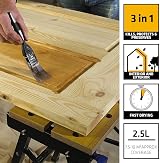 Everbuild LJUN02 Triple Action Wood Treatment Clear 2.5 Litre - Kills, Protects view 2