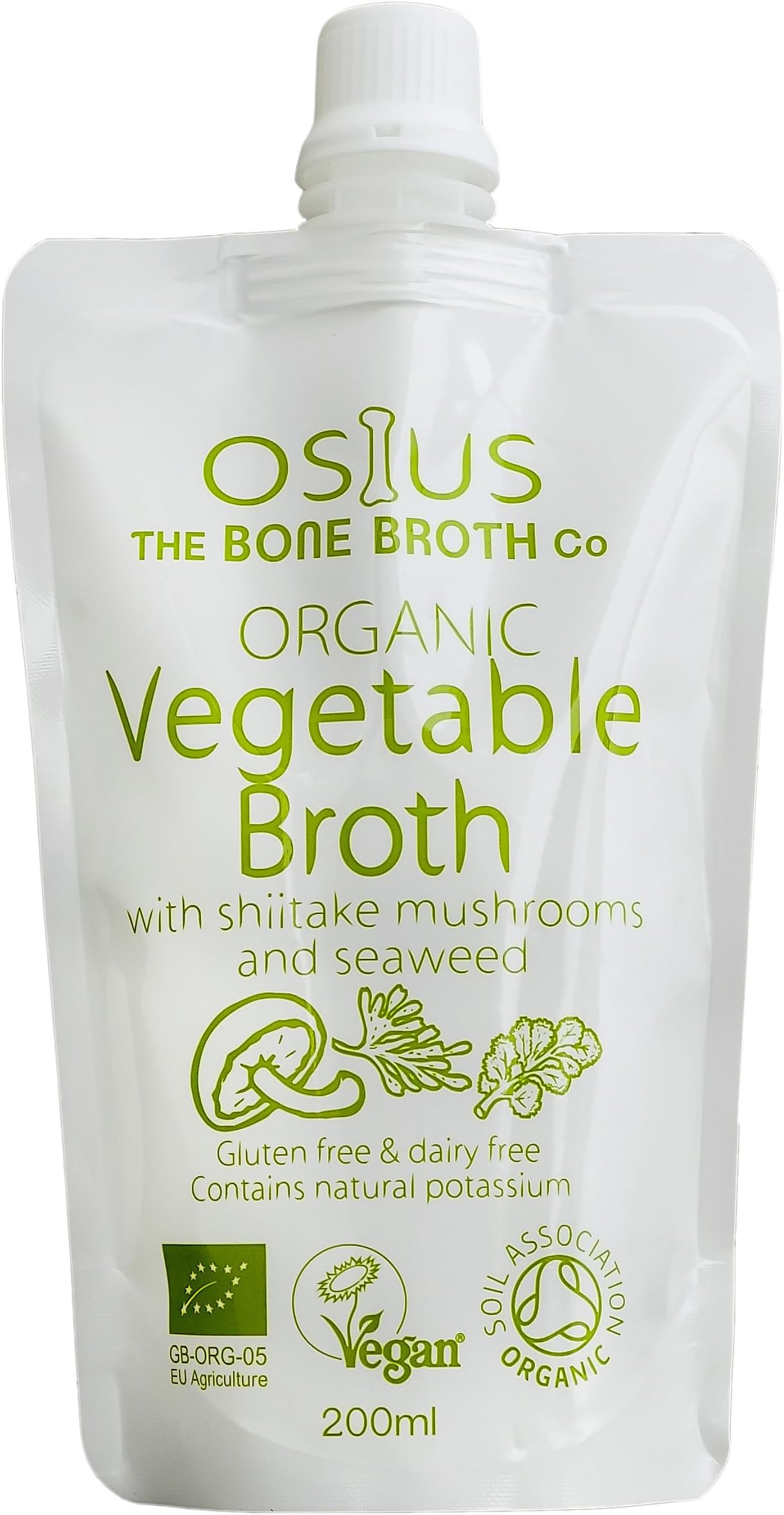 Osius Organic Vegetable Broth with Turmeric