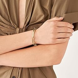 Fossil Women's Heritage D Link Stainless Steel