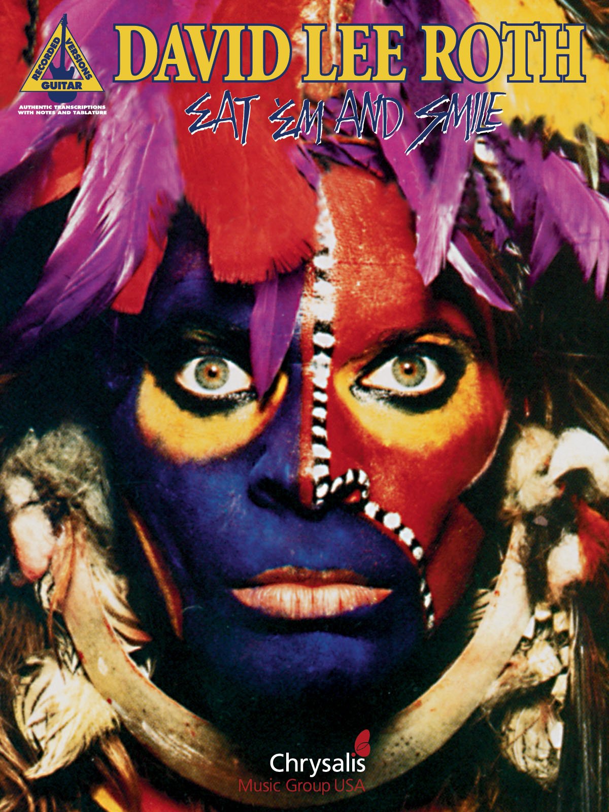 DAVID LEE ROTH EAT 'EM AND SMILE TAB (Guitar Recorded Versions)