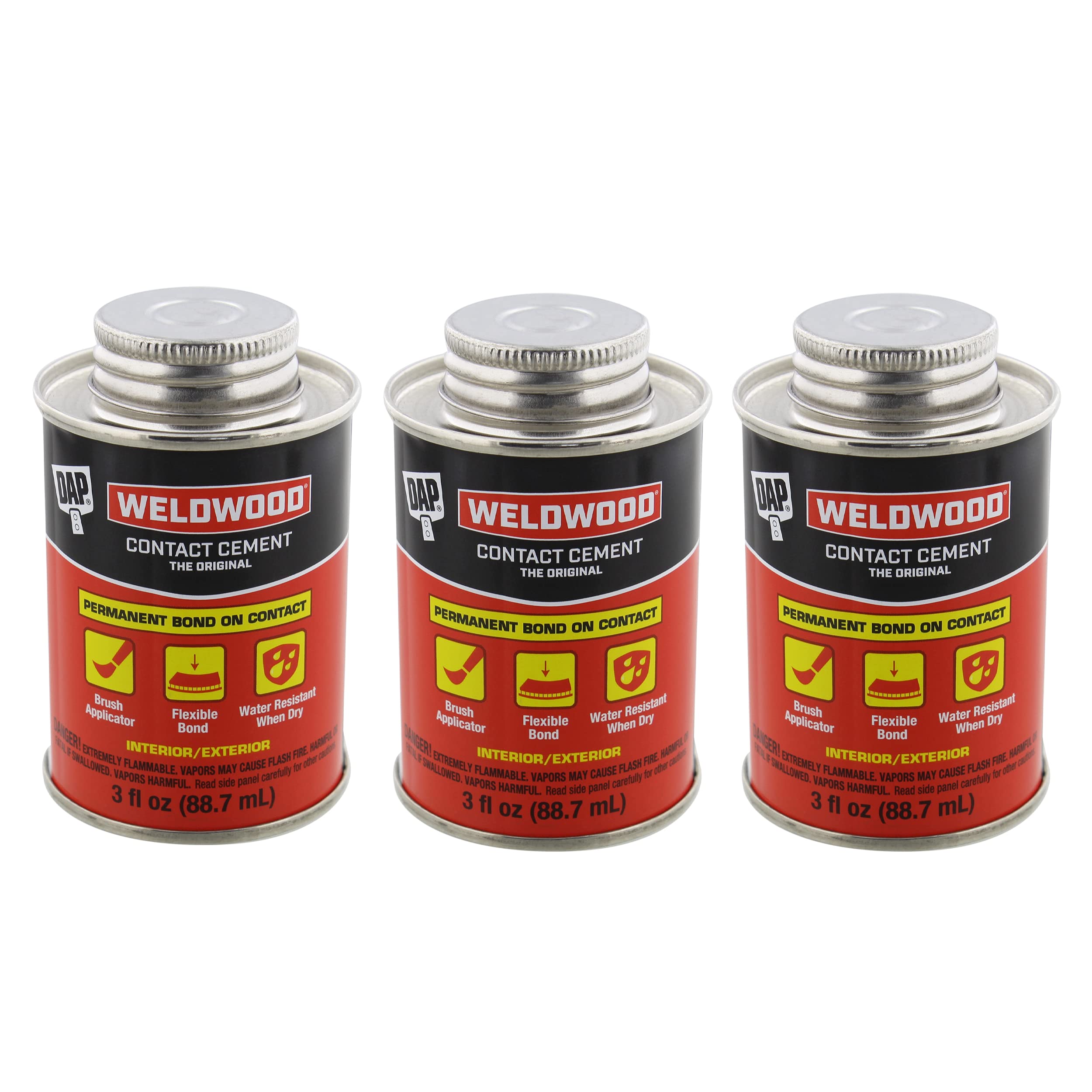 DAP 00107 Weldwood Original Contact Cement,3 oz - 3