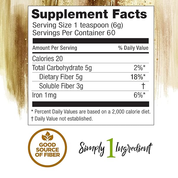 KONSYL DAILY PSYLLIUM FIBER 360G / 12.7OZ – NON-GMO, VEGAN, KETO-FRIENDLY, FIBER SUPPLEMENT POWDER – SUPPORTS DIGESTIVE HEALTH