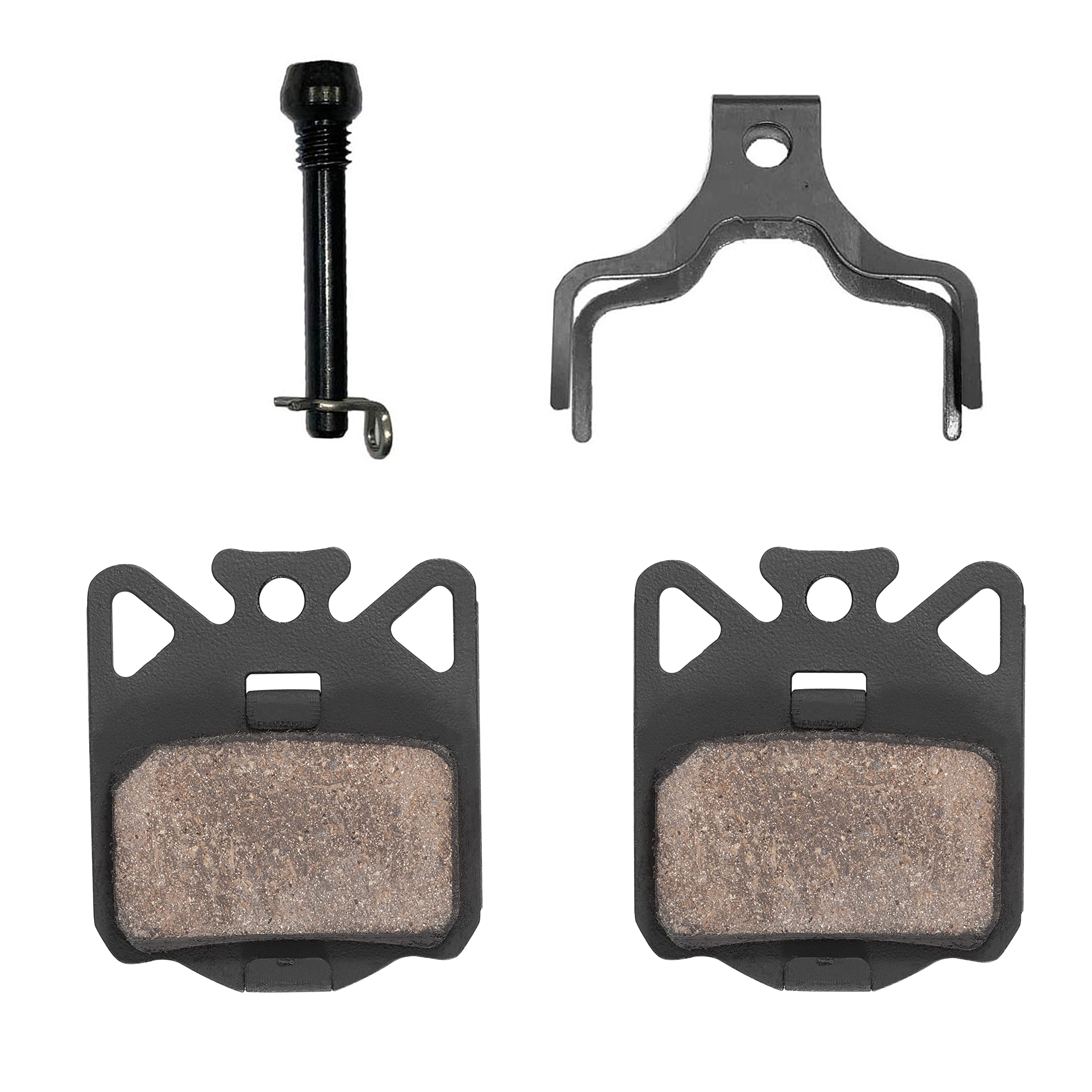 Campagnolo DB-310 Disc Brake Pads and Pin Set with Spring, Black, One Size