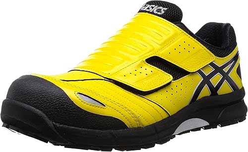 Amazon アシックス ワーキング 安全靴 作業靴 ウィンジョブcp101 樹脂製先芯 メンズ イエロー ブラック 24 5 安全靴 作業 靴