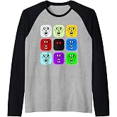 Zombie Rush Zombies Raglan Baseball Tee