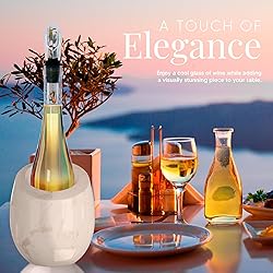 Homeries Marble Wine Chiller Bucket - Wine