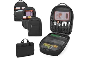 SAMDEW Three-layer Chef Backpack with Knife Bag, Professional Chef Knife Set Bag Backpack with 12 + 23 Slots & Multiple Pocke