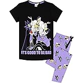 Disney Villains Pajamas Womens Lounge-pants & T-Shirt Pjs Set