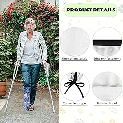 LedBack Blue Marble Print Cast Cover for Foot and