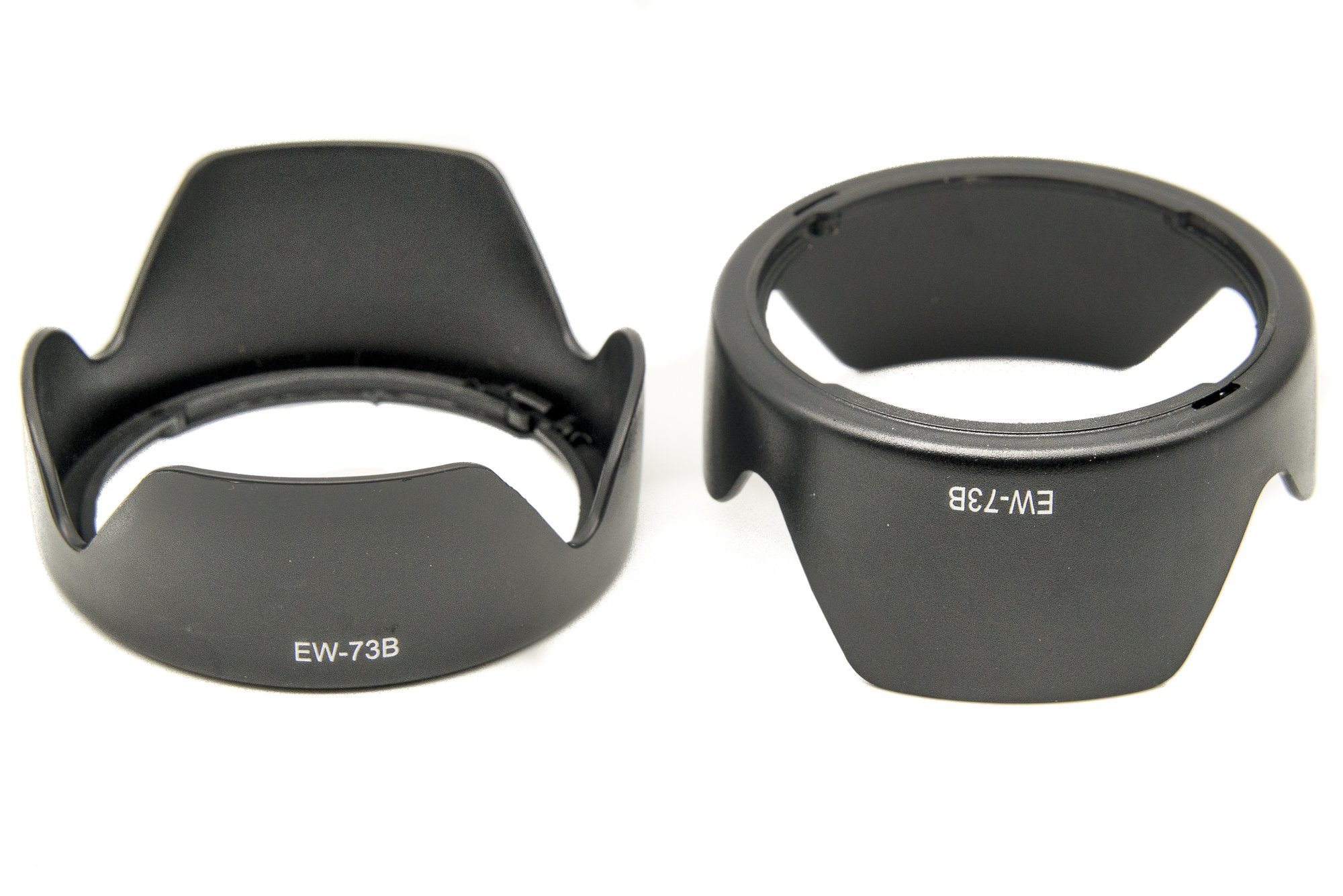 PROtastic® Replacement EW-73B EW73B Petal Lens Hood *** 2 PACK *** For Canon EF-S 17-85mm f/4-5.6 IS USM & EF-S 18-135mm f/3.5-5.6 IS & EF-S 18-135mm f/3.5-5.6 IS STM Lens