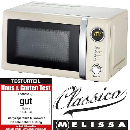 Melissa 16330108 Microondas, Acero Inoxidable: Amazon.es: Grandes ...