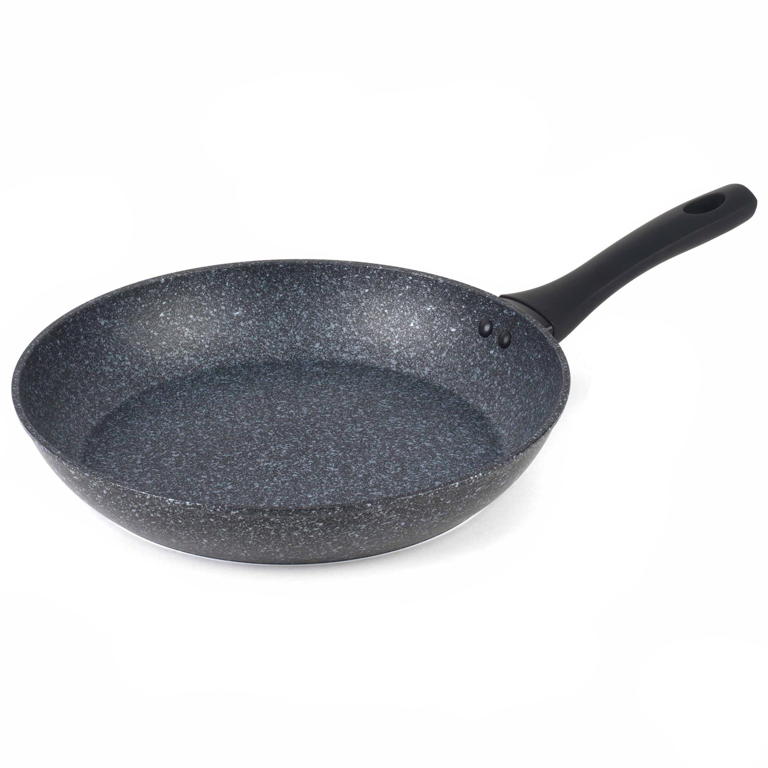 Salter BW06524S Megastone 30cm Frying Pan – 10 x Tougher Non-Stick, Large Cooking Pan, PFOA-Free Forged Aluminium, Suitable for All Cooking Hobs, Dishwasher & Metal Utensil Safe, Soft Touch Handle — image 1