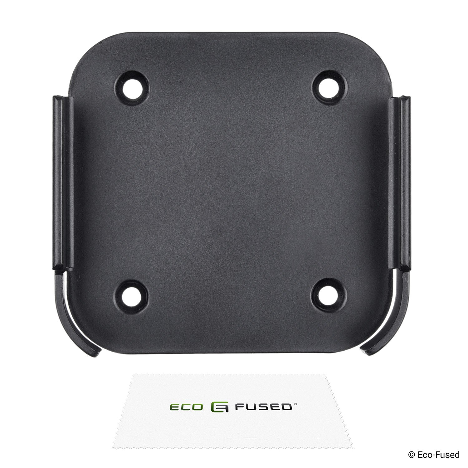 Eco-Fused Apple TV Wall Mount Compatible with Apple Airport Express [2nd Generation] and Apple TV [2nd + 3rd Generation] - Holder Bracket Frame Easy to Install - Simply Attach, Insert and Connect