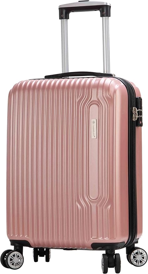 pink cabin suitcase uk