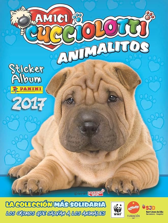 Panini - Amici Cucciolotti, álbum animalitos 2017 (003217AE): Amazon.es: Juguetes y juegos