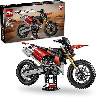 Technic Ducati Desmo450 MX Factory Motorrad 42238