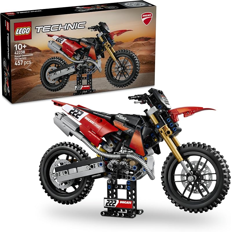 Technic Ducati Desmo450 MX Factory Motorrad 42238