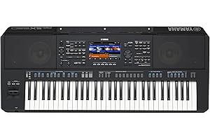 Yamaha 61-Key Arranger Keyboard with Premium Sound, Live Control Knobs and Included Content PSRSX920