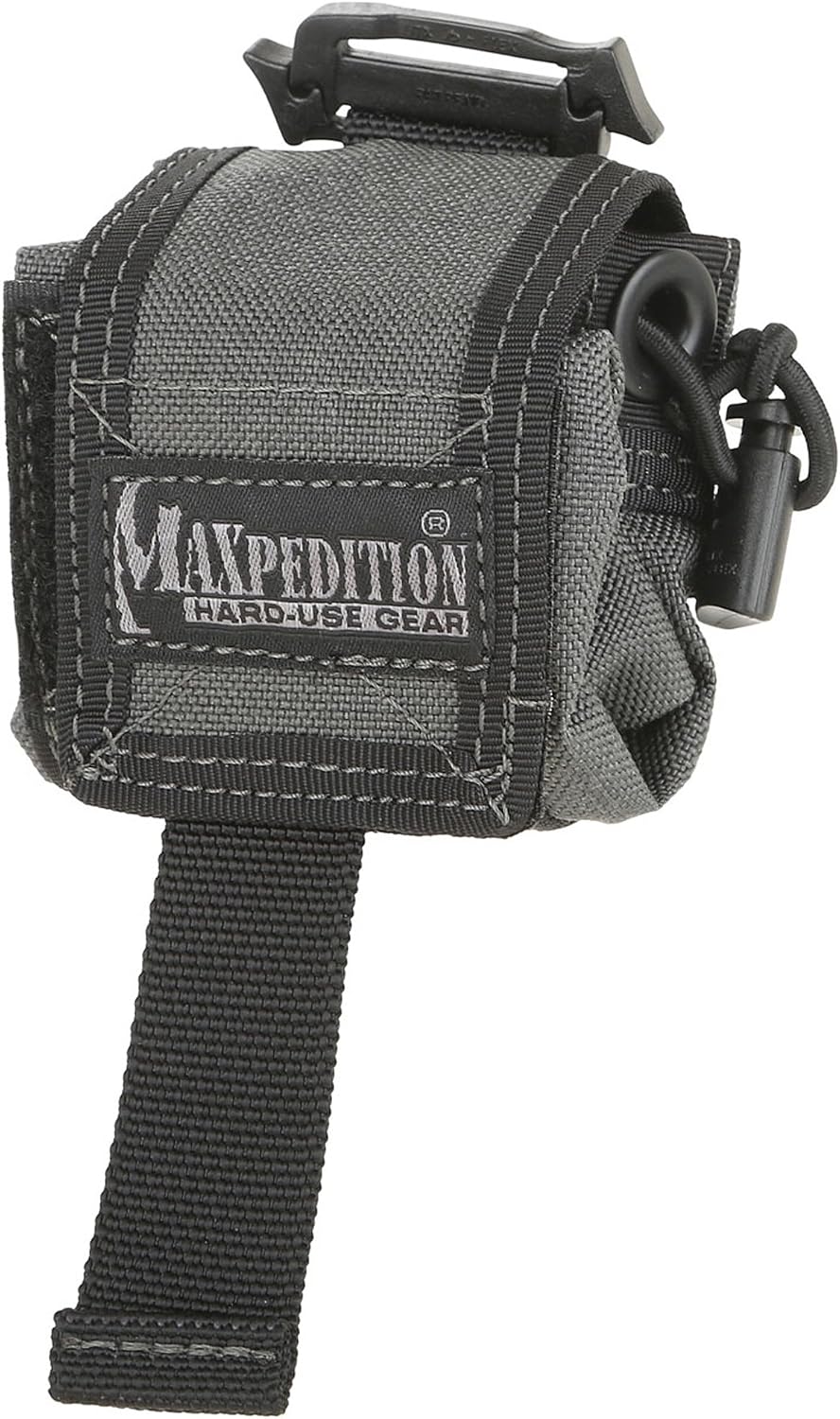 Maxpedition Hard-Use Gear 9006225-SSI Mini Rollypoly Folding Dump Pouch Black - multi, N/A