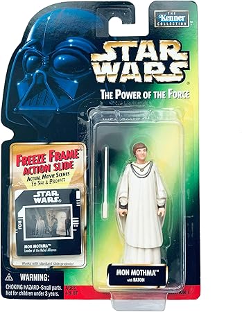 Amazon スターウォーズ ベーシックフィギュア The Power Of The Force フリーズフレーム モン モスマ With Baton フィギュア ドール 通販