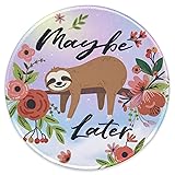 Eleville Mouse Pad Fashion Funny Words Sleeping