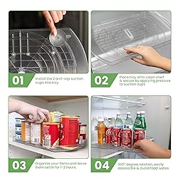 NOSTALGIQ 360° Rotating Lazy Susan for