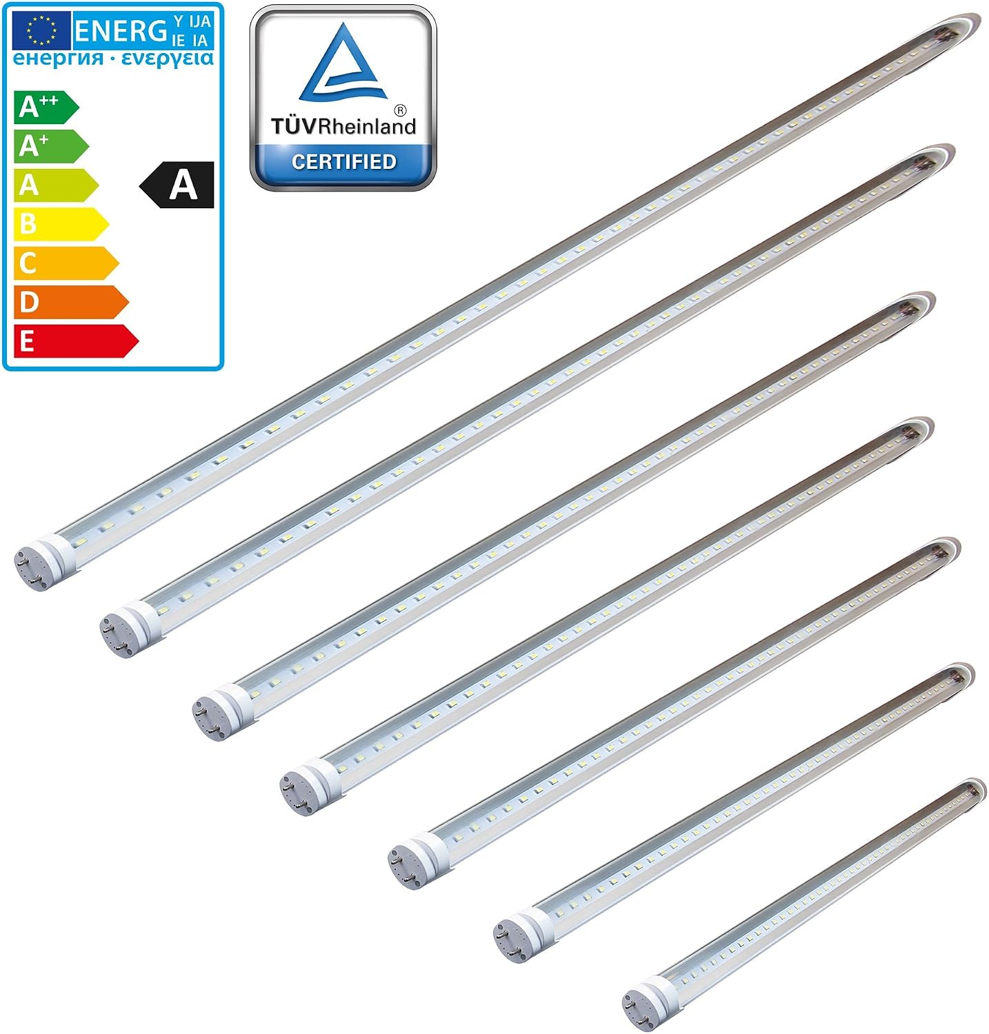 A&G LED Tube, G13, 8 W, Neutral White, 60 x 26 x 26 cm - Image 5
