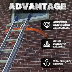 VONLX Ladder Stabilizer Accessory for Roof Gutter