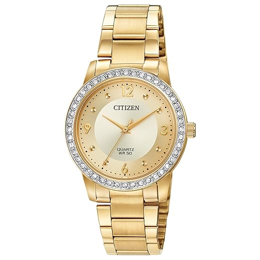 Buy Citizen Women's Quartz Watch with Stainless Steel Strap, Two Tone