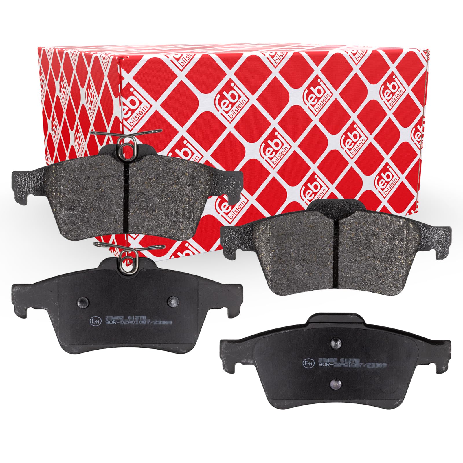 febi bilstein 16718 Brake Pad Set, 1 unit