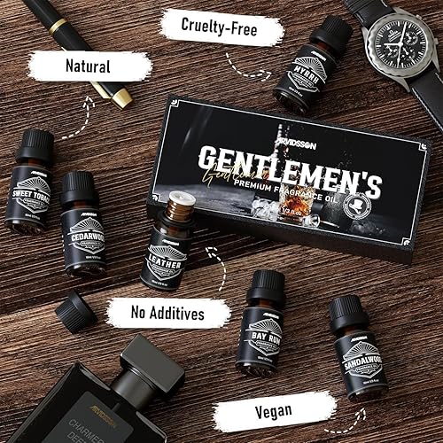 Essential Oils for Men, ARVIDSSON Masculine Essential Oils, Manly