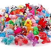 Destlife 72 Pack Mini Stuffed Animals, Small Stuffed Animals Bulk, Claw Machine Carnival Prizes, Plush Toys for Classroom Treasure Box, Easter Basket Stuffers, Party Favors for Kid Gift