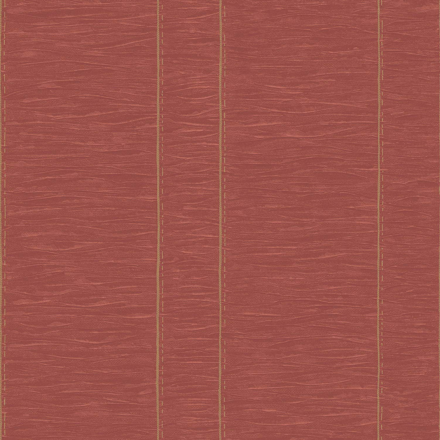 Galerie G67643 Palazzo Textured and Striped Design Wallpaper, Red, 10m x 53cm