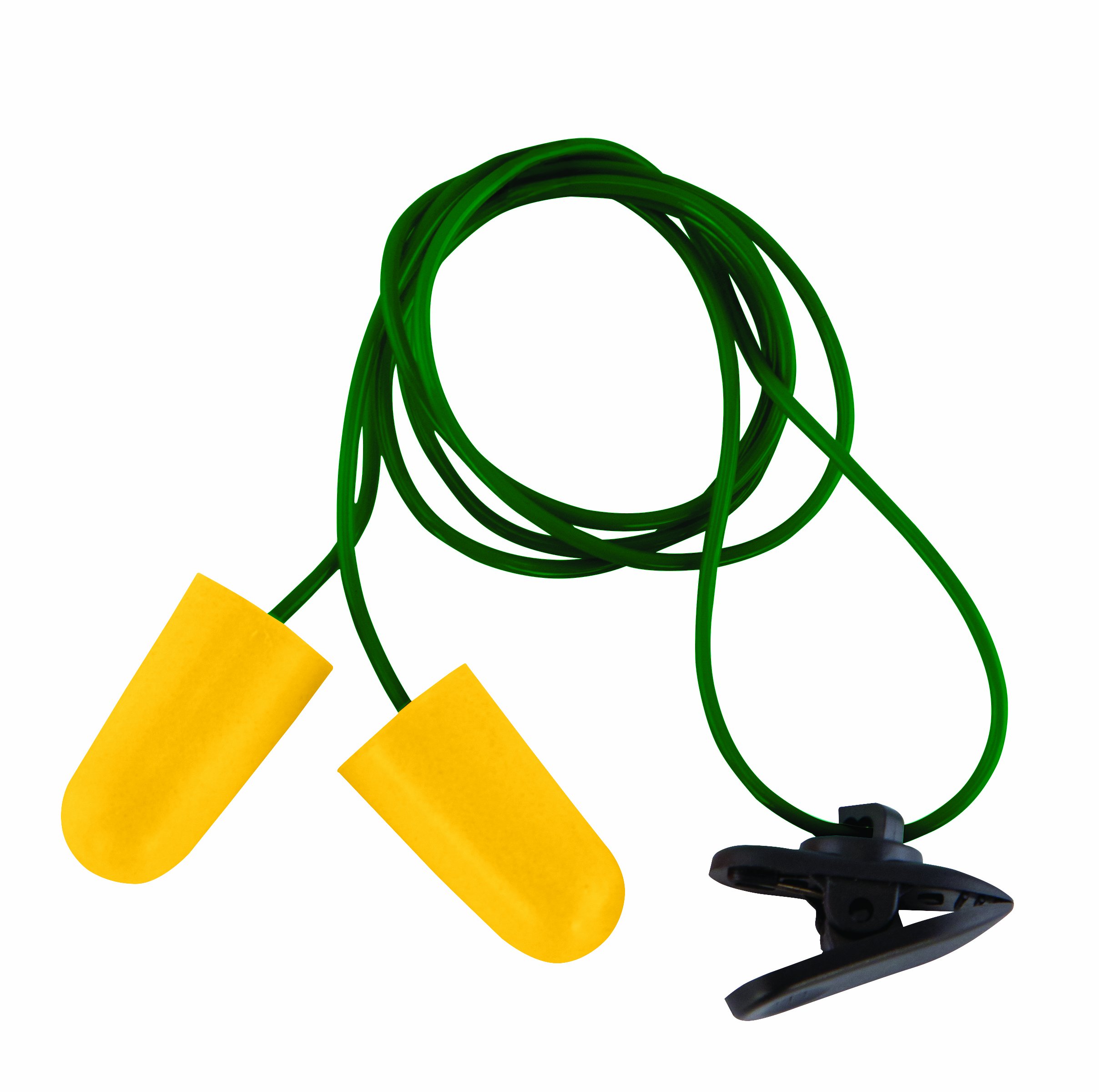 Caldwell 31 NRR Range Plugs with Cord and Clip for Outdoor, Range, Shooting, Competition and Hunting