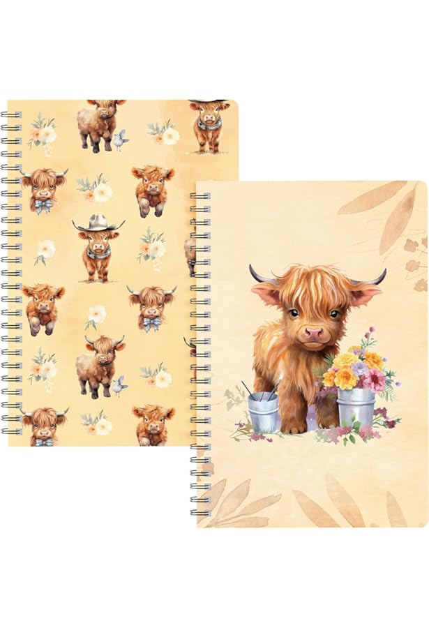 Office | Kawaii Holsteinfriesian Black And White Baby Cow Mini Notebook Notepad 1 - View #10