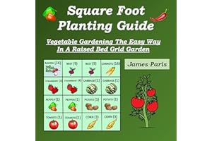 Square Foot Planting Guide: Vegetable Gardening the Easy Way—in a Raised Bed Grid Garden