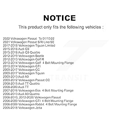 Kugel Front Wheel Bearing And Hub Assembly Pair