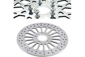 Fatflex 1x11-1/2'' Rear Rotor for Harley Rotor Rear, Drilled 420 Stainless Steel