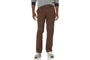 Amazon Essentials Men's Athletic-Fit Washed Comfort Stretch Chino Pant (Previously Goodthreads)