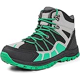 R CORD Kids Hiking Boots Waterproof Outdoor Ankle Hiking Boots for Kids Anti-Slip Walking Boots Comfortable Girls Hiking Boots Hiking Shoes for Camping