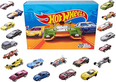 Hot Wheels Set of 20 1:64 Scale Cars Assorted Styles Random Pack