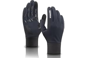 TRENDOUX Winter Gloves Men Women: Non-Slip Water-Resistant Running & Cycling Touchscreen Gloves, Warm Hiking Driving Camping