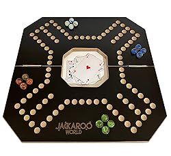 Jackaroo Board Game - 2-4 Player Cards and Marbles