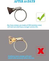 ZhiheHui 2 Pcs 16 mm Universal Tap Connector Adapter Mixer Hose Fitting view 6