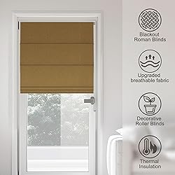 BERISSA Roman Shades for Interior Windows, Room