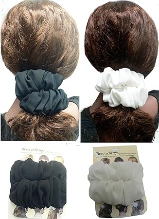Amazon Com Set Of 2 Twist N Twirl Hair Tie For Thick Or Thin
