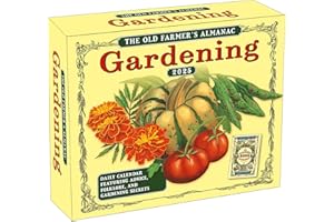 SELLERS PUBLISHING, INC. The Old Farmer's Almanac 2025 Boxed Daily Desk Calendar: Gardening — Advice, Folklore, and Gardening Secrets