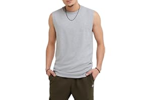 Champion Men's Muscle Tank, Classic Graphic Muscle Tee, Sleeveless T-shirt for Men (Reg. Or Big & Tall)