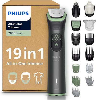 PHILIPS Multigroom 7000 Series MG7962/30 19-Piece Trimmer Shaver Body