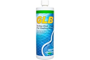 GLB Pool & Spa Products 71114 1-Quart Strike Out Algaecide